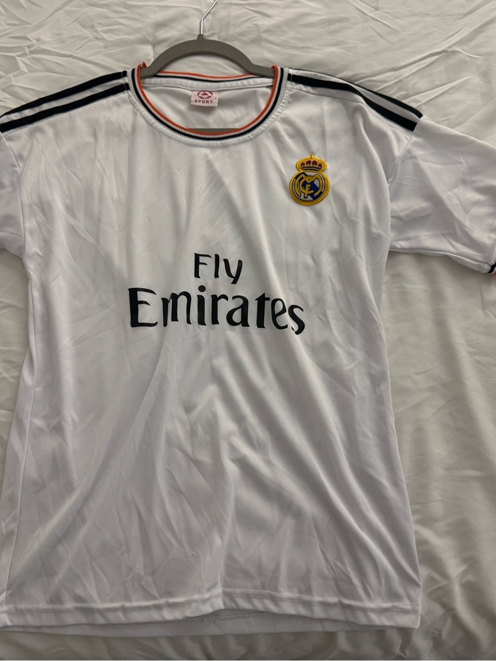 Real Madrid Kids' Home Soccer Jersey - White